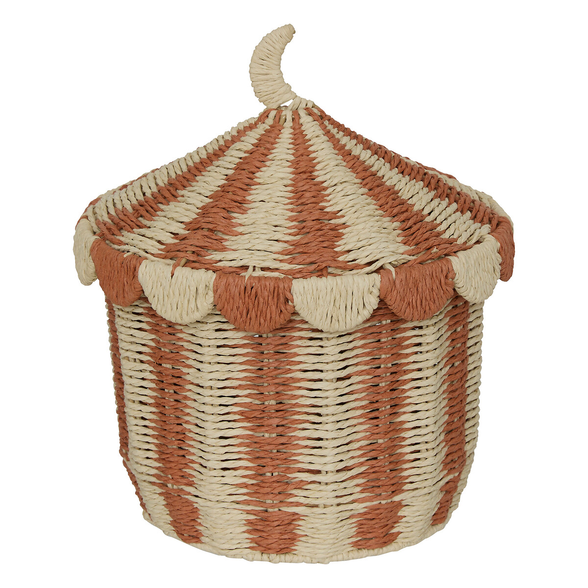 Cesto de arrumação NOMADE com tampa 32cm