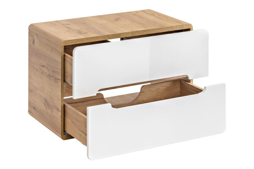 Szafka pod umywalkę 80 cm ARUBA WHITE