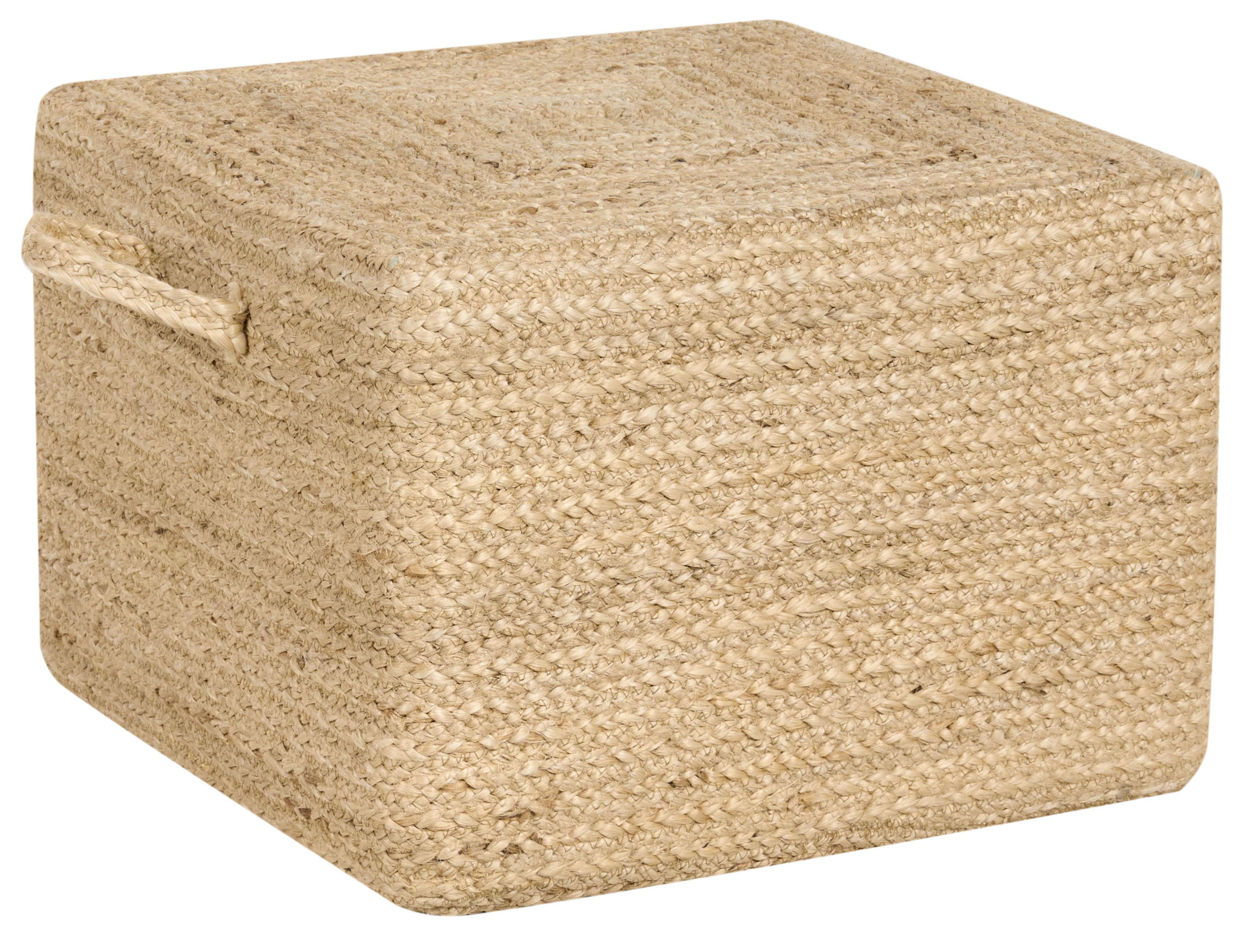 Pouffe DHADAR Jute Natural