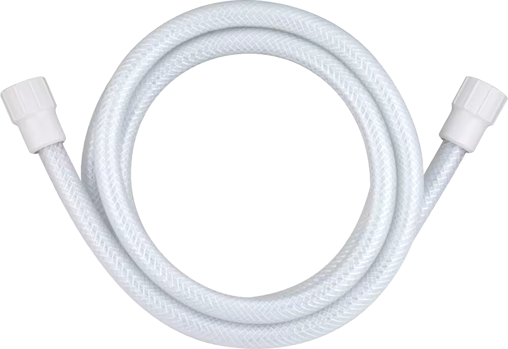 Peerless® Tangle-Free Shower Hose For Handheld Shower Head, White, 72-in