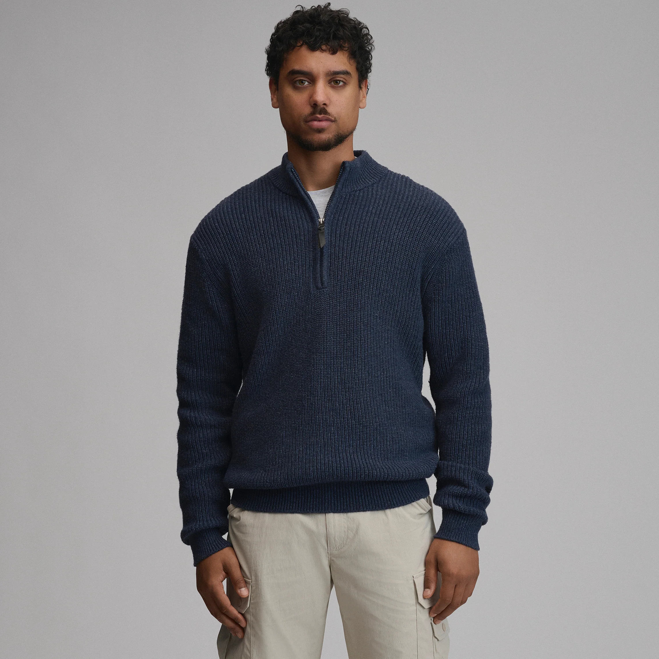 Men's Fletcher Bay Quarter-Zip Sweater