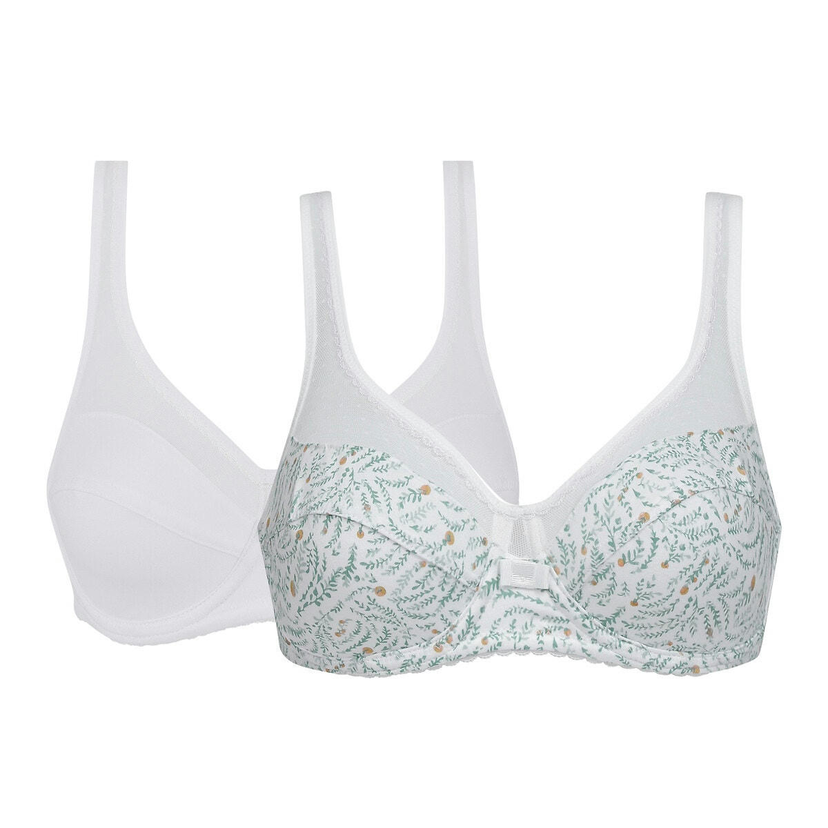 Lot de 2 soutiens-gorge Generous coton bio