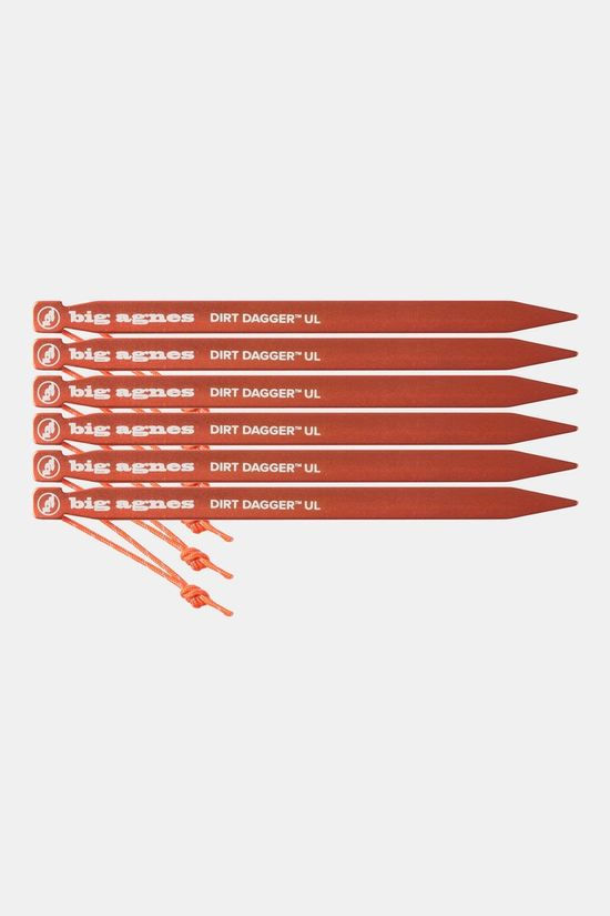 Big Agnes Dirt Dagger UL 6" Haringen 6-Pack