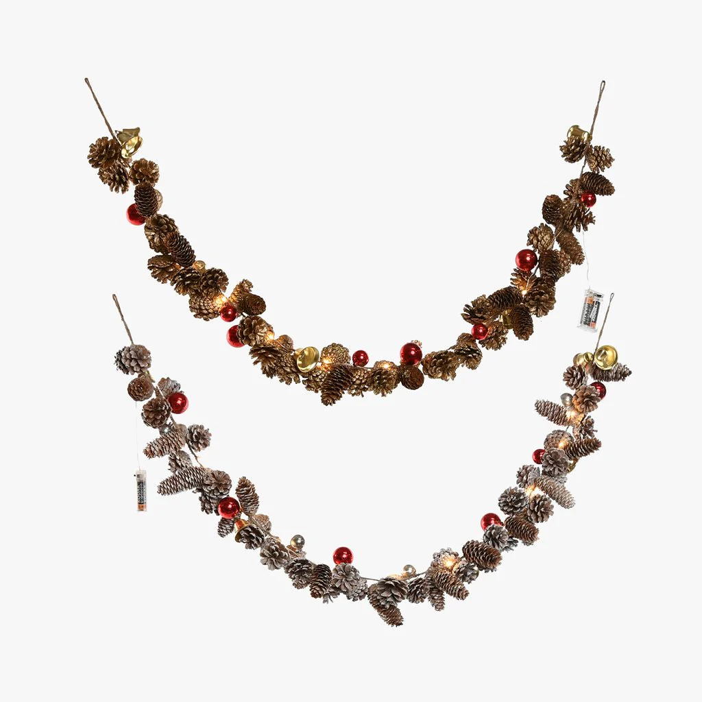 Grinalda Pinhas 120cm Sortido ALPINE