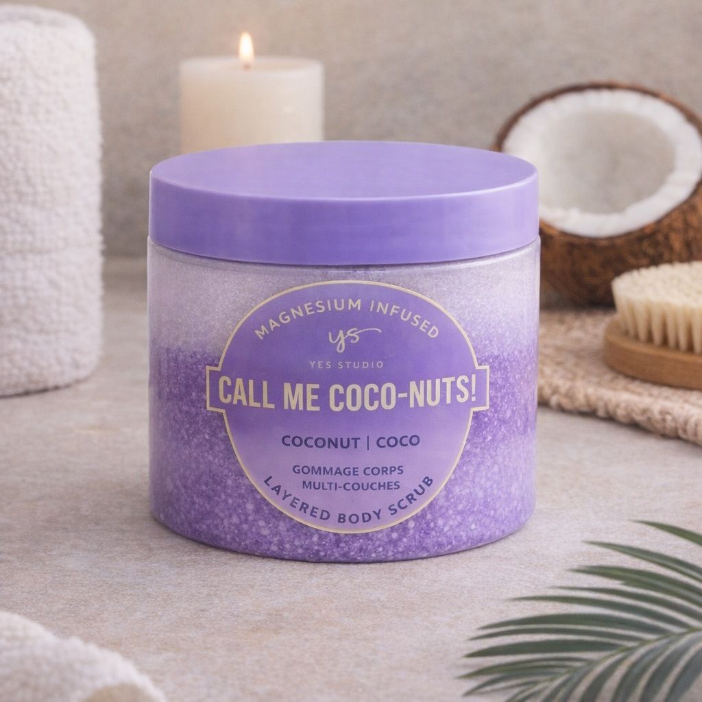 Yes Studio Triple Layered Body Scrub - Coconut