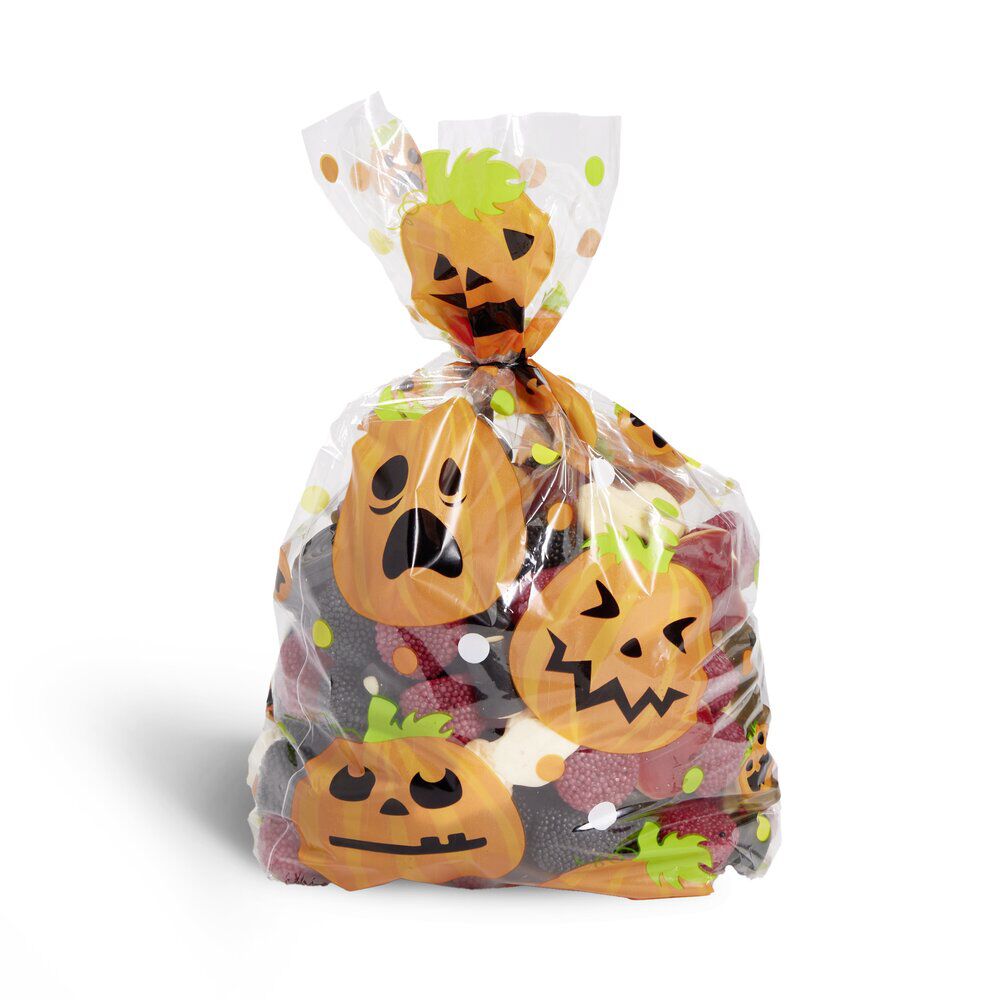 Sachet à bonbons pour Halloween x25 (3 modèles)