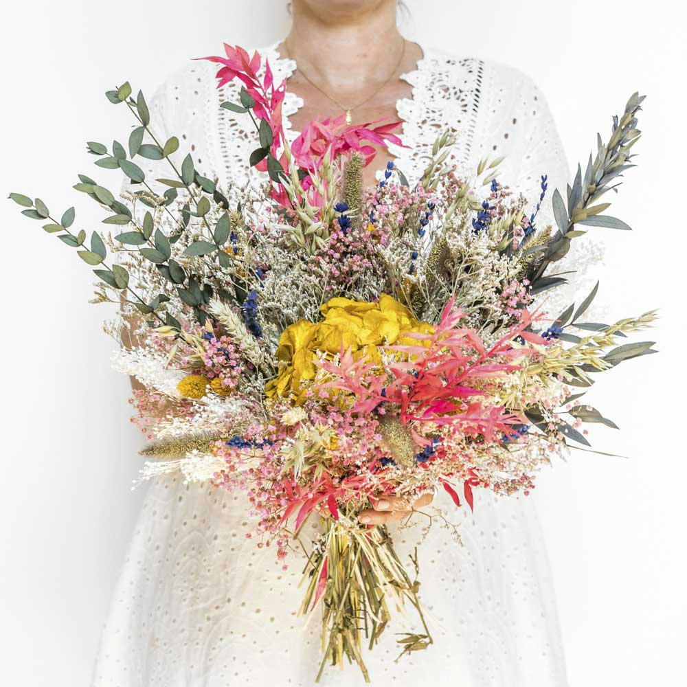 - Bouquet de fleurs séchées Marie Taille L