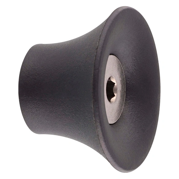 Wandhaken, Ø 4 cm, schwarz