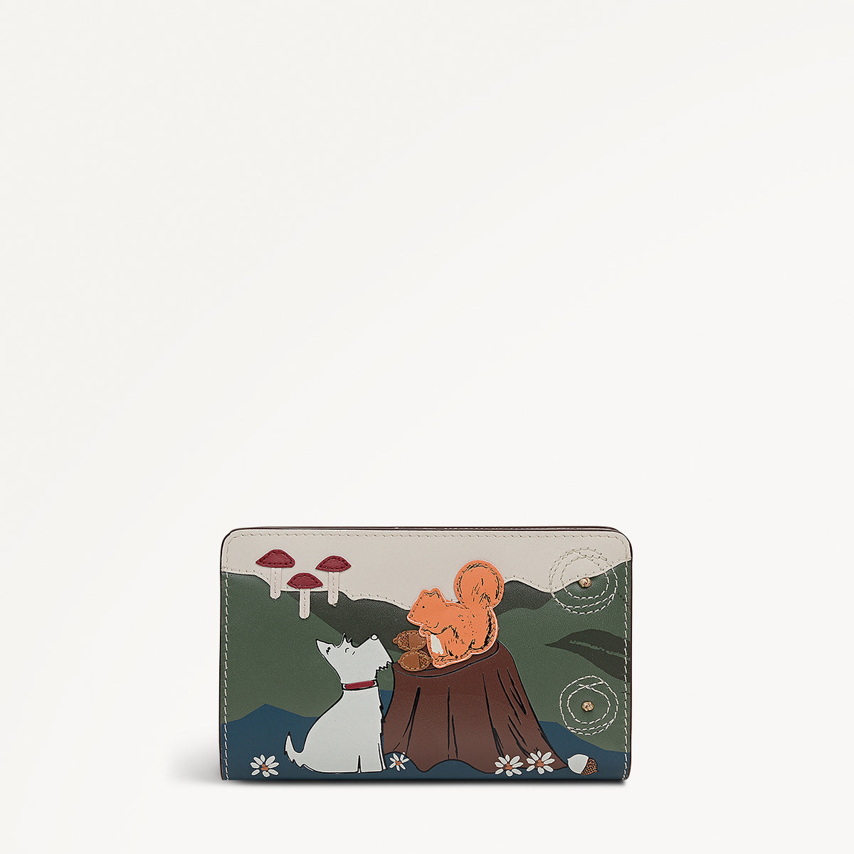 Autumn Leaves - Medium Bifold Purse