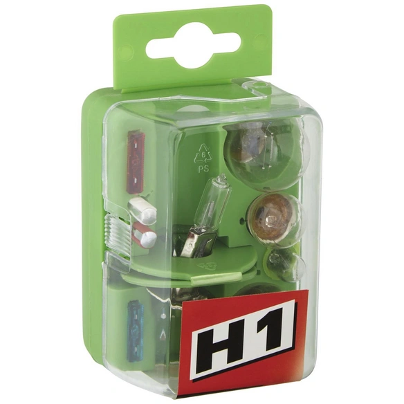 Ersatzlampenkoffer, H1, H1, P14, P21W, P21/5W, R5W, W5W, 1 Stück