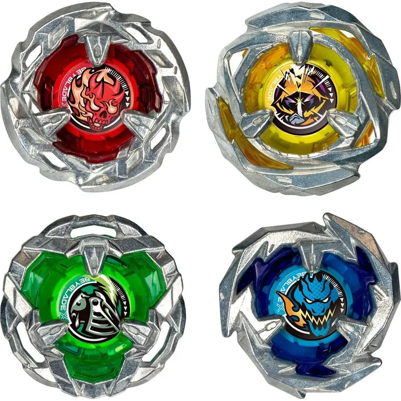 Geschicklichkeitsspiel 4er-Set Beyblade X