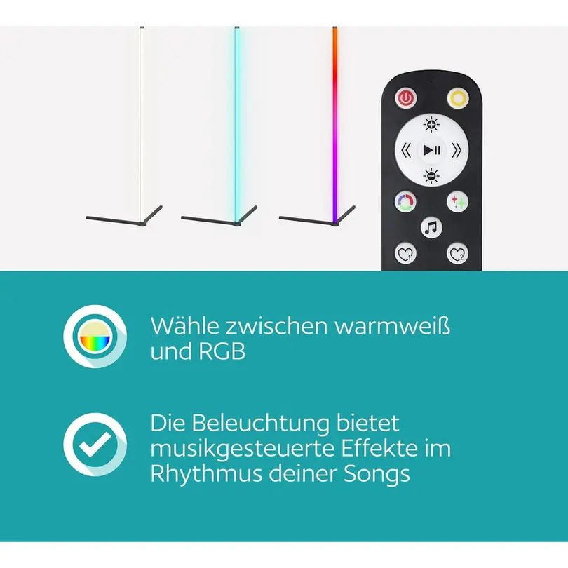 Stehleuchte RGBIC