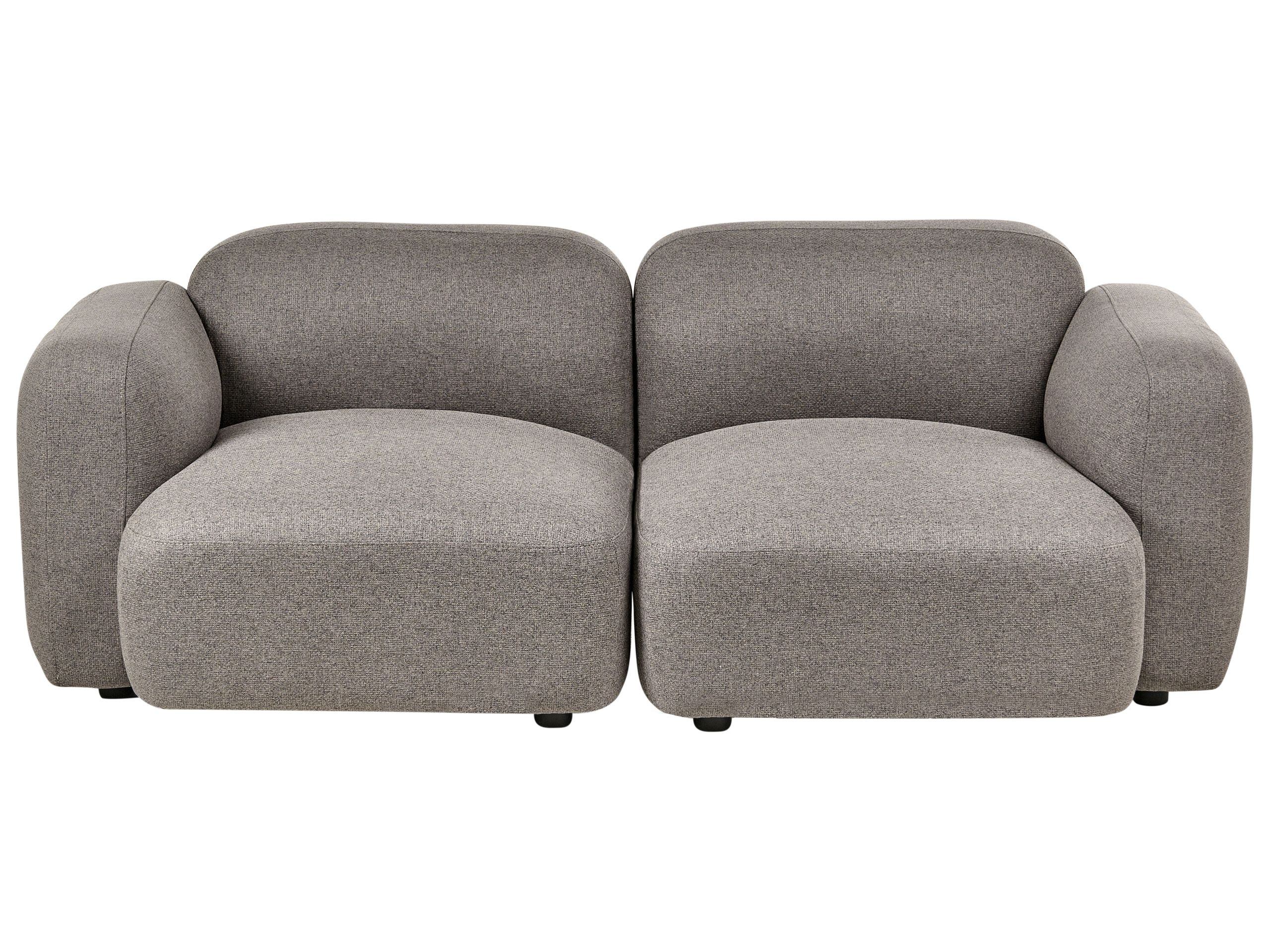 3-osobowa tapicerowana sofa modułowa szary