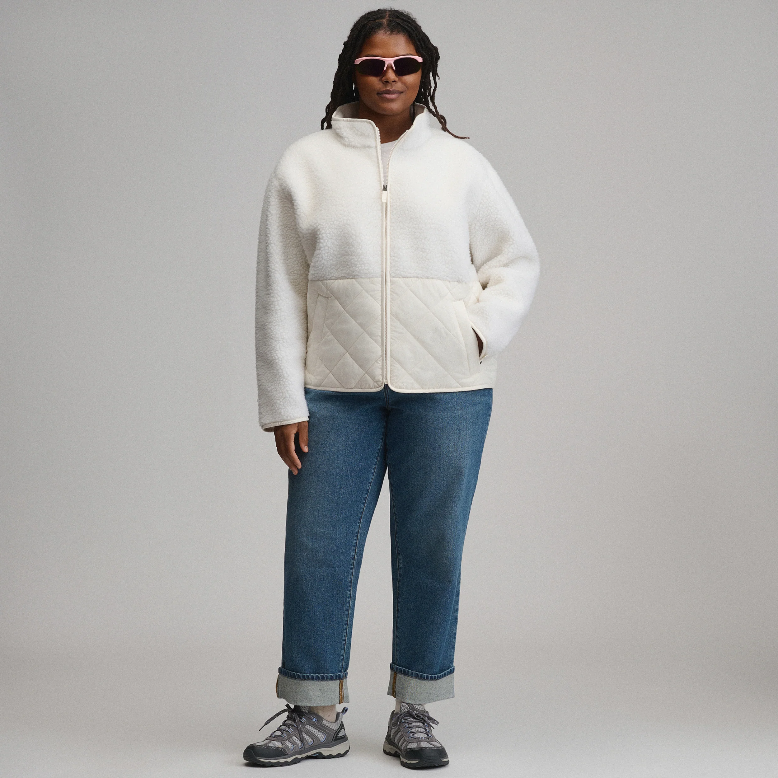 Women's Wander Mixed Media Fleece Jacket
