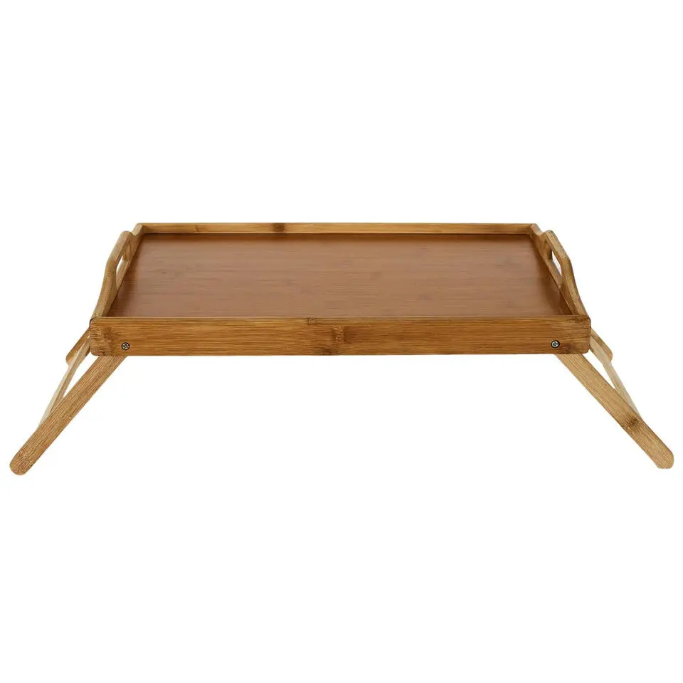 Home Deco Factory bed tafeltje / dienblad op pootjes - 45 x 30 cm