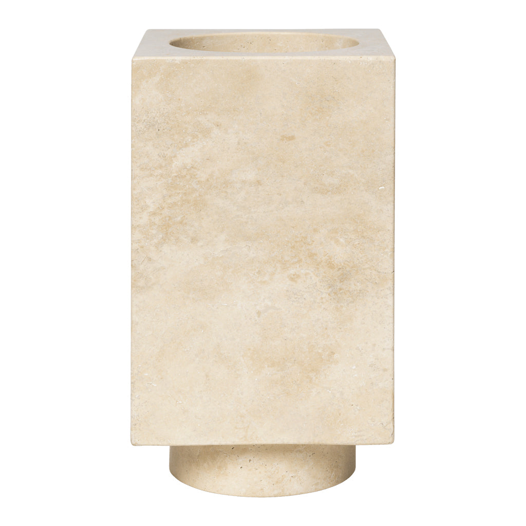Ferm Living Hew Vaas - Travertine