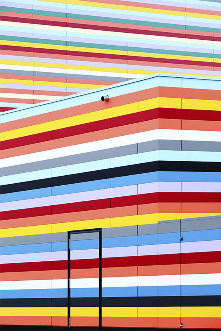 BERLIGNES - Photographie d'art d'Eric Dufour 60x90 cm sur alu