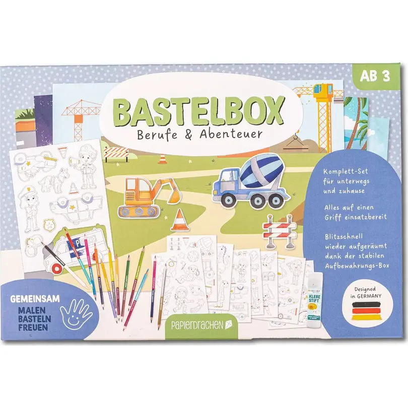 Bastelset Set bestehend aus verschiedenen Artikeln Abenteuer & Berufe