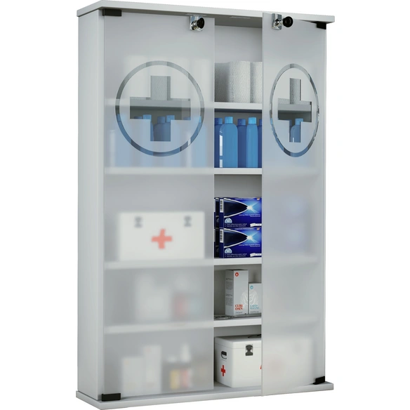 Medizinschrank »Honula«, BxHxL: 17,2 x 91 x 60 cm, Holzwerkstoff