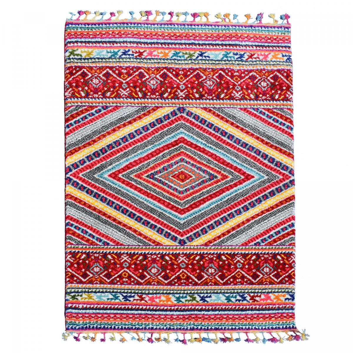 NOAR - Tapis berbère style rouge 120x170