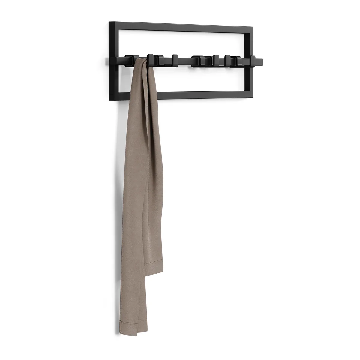 Umbra - Cubiko Wandgarderobe, L 53 cm, schwarz