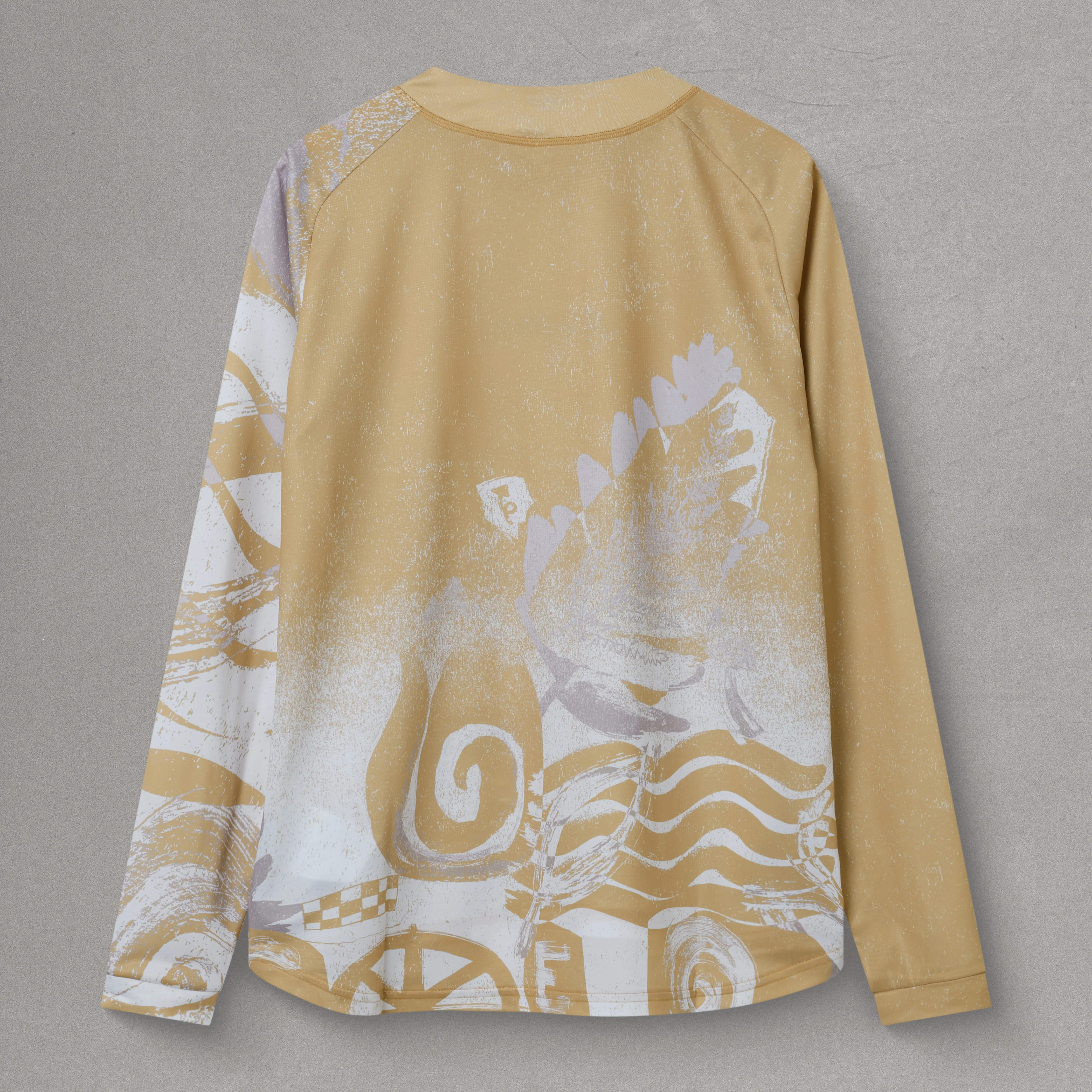 Men's SingleTrack L/S Print Tee - Sand