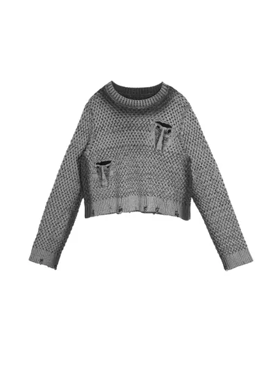 Spray-paint effect sweater - 25WRT330U