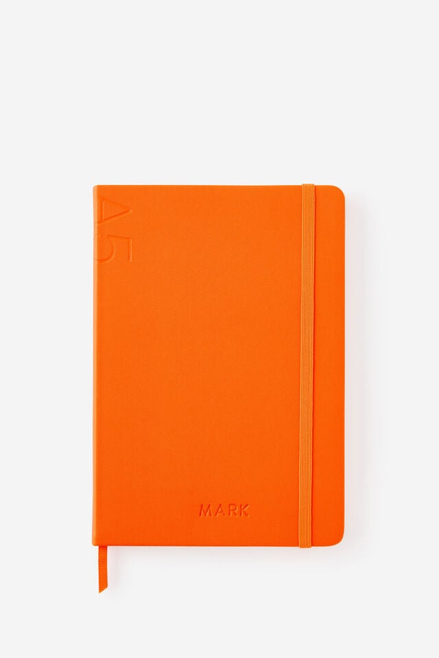 Personalised A5 Hard Lined Notetaker Notebook