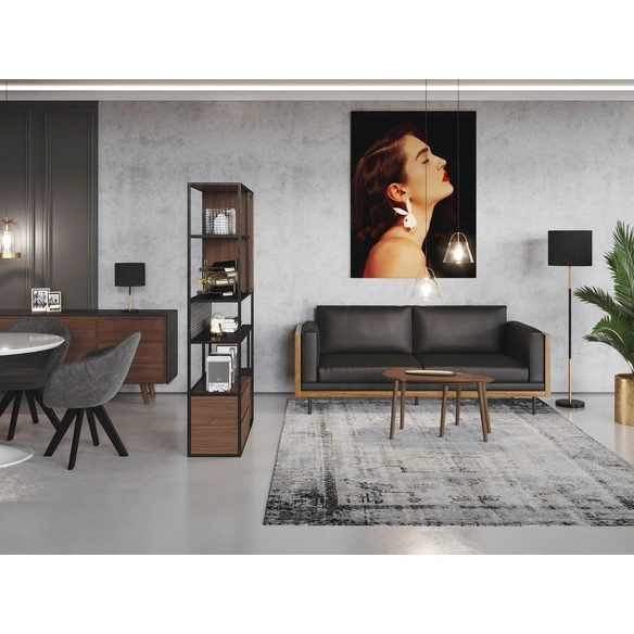 Tischlampe »ALESHA«, BxHxT: 26 x 26 x 26 cm, schwarz