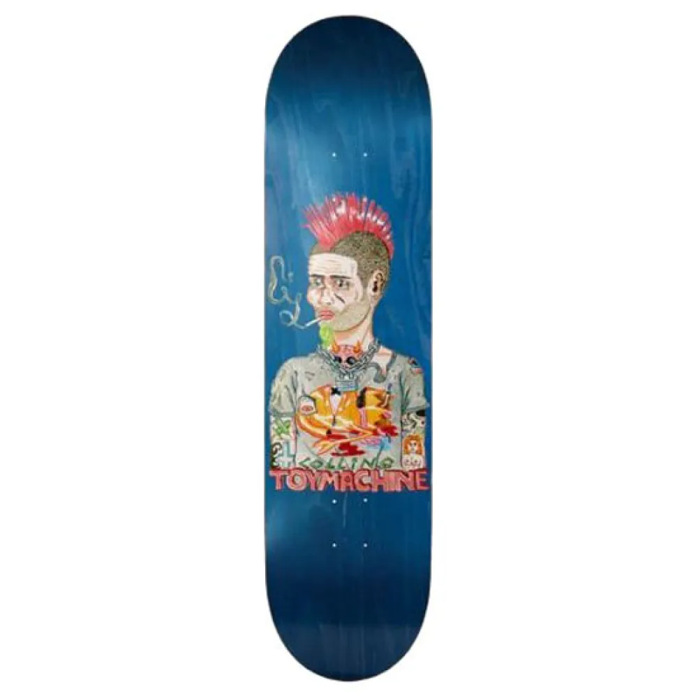 Toy Machine 8.25 collins mohawk skateboard deck