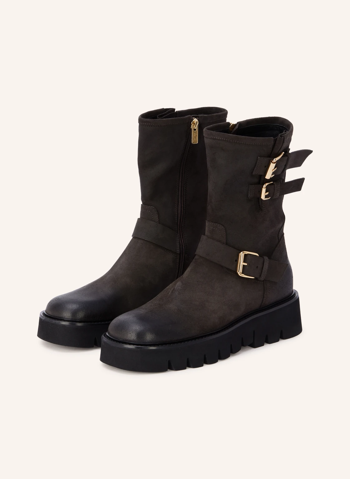 AGL Biker Boots LUGGIE BIKER