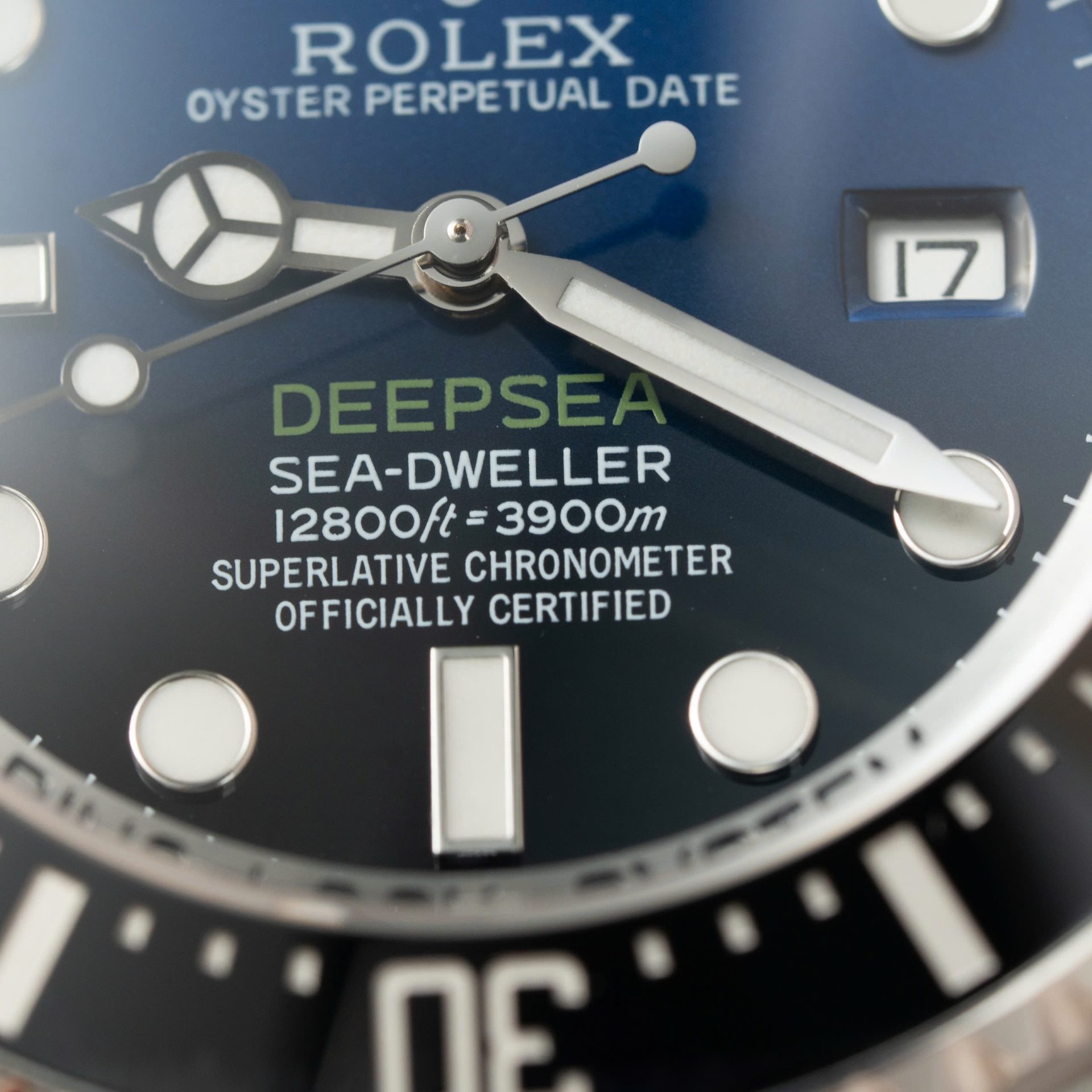 Rolex Deepsea 126660 James Cameron 904L Steel Blue Dial 44mm Oyster Super Clone