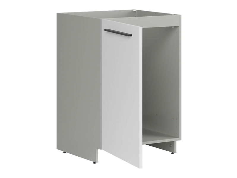Szafka kuchenna pod zlewozmywak Milino 60 cm L/P biały alpejski