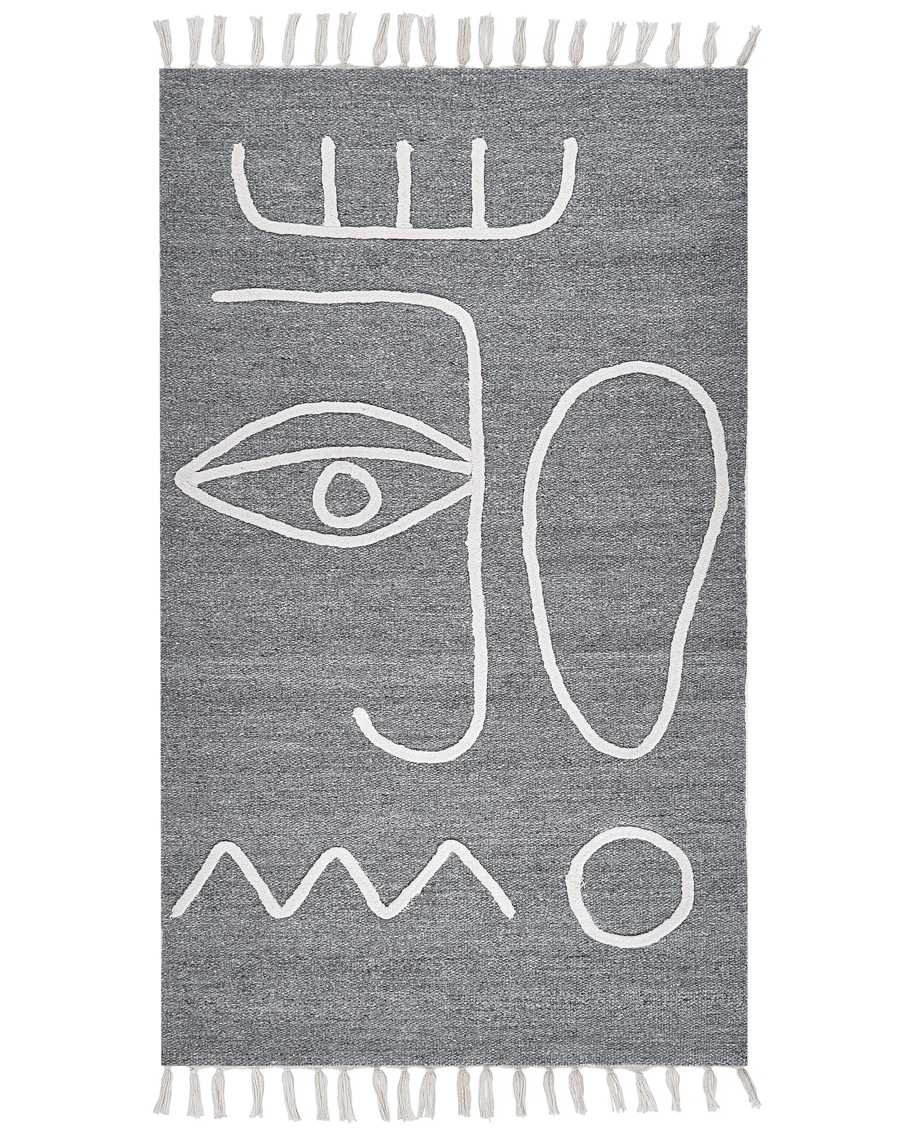 Outdoor Rug YAVU Grey 140 x 200 cm