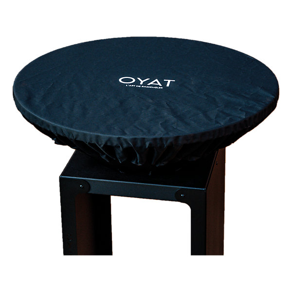 Housse de protection pour brasero Ø.58 et Ø.68 cm noir Oyat