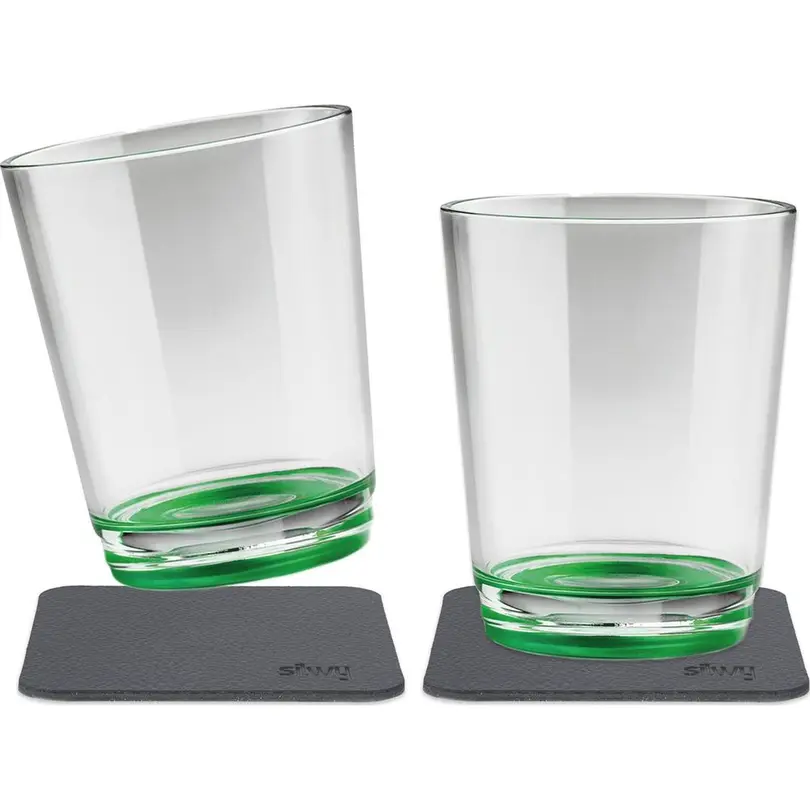 Becher 2er-Set Sour Green