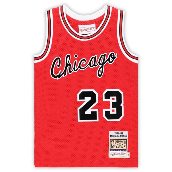 Michael Jordan Chicago Bulls Toddler Hardwood Classics 1984/85 Authentic Swingman Jersey - Red