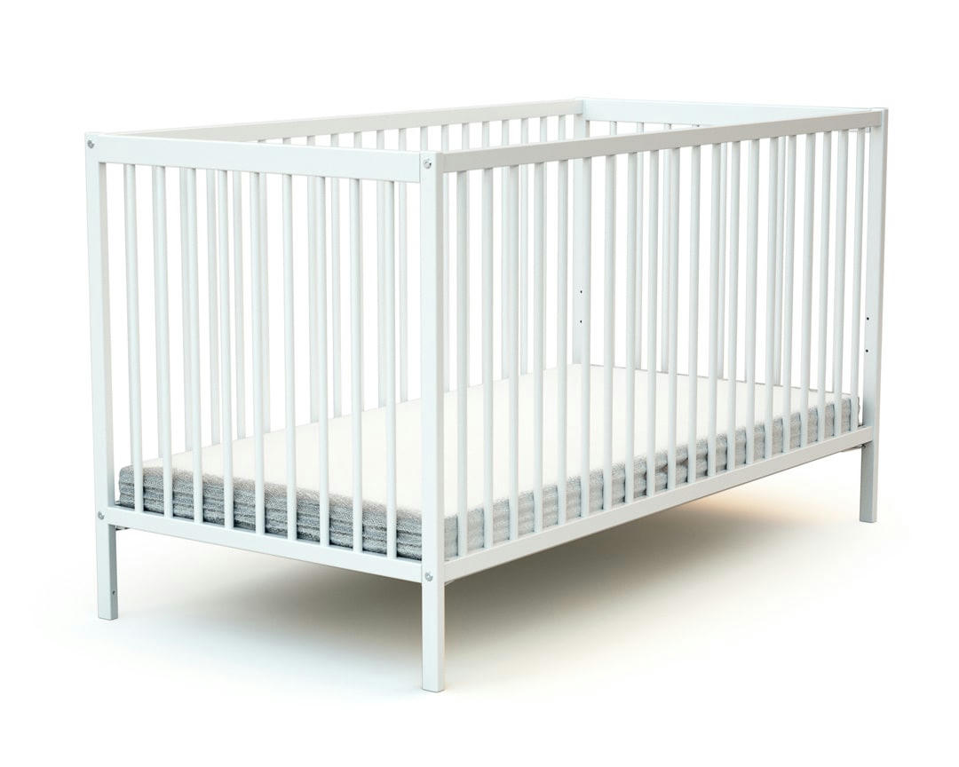 ESSENTIEL - Lit bébé 70x140 blanc