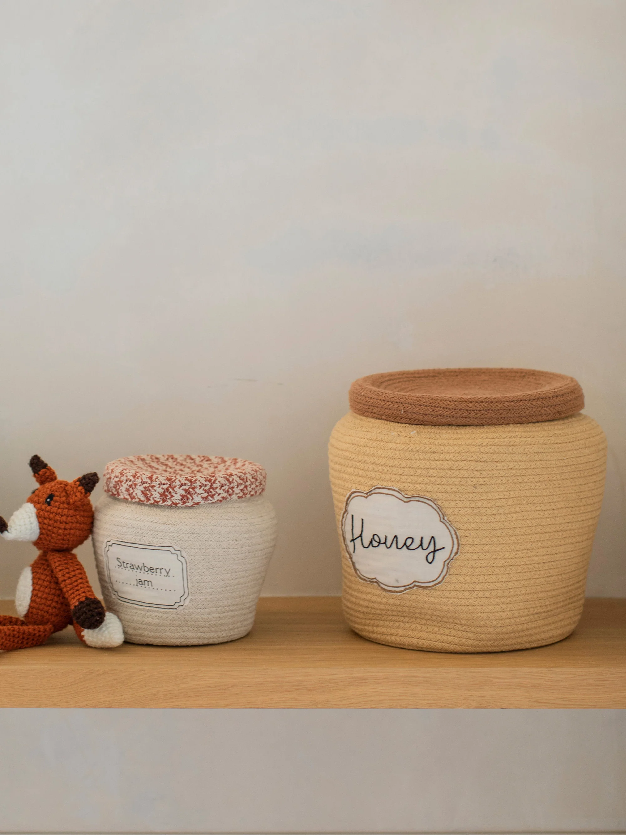 Handgefertigter Kinder-Aufbewahrungskorb Honey Pot
