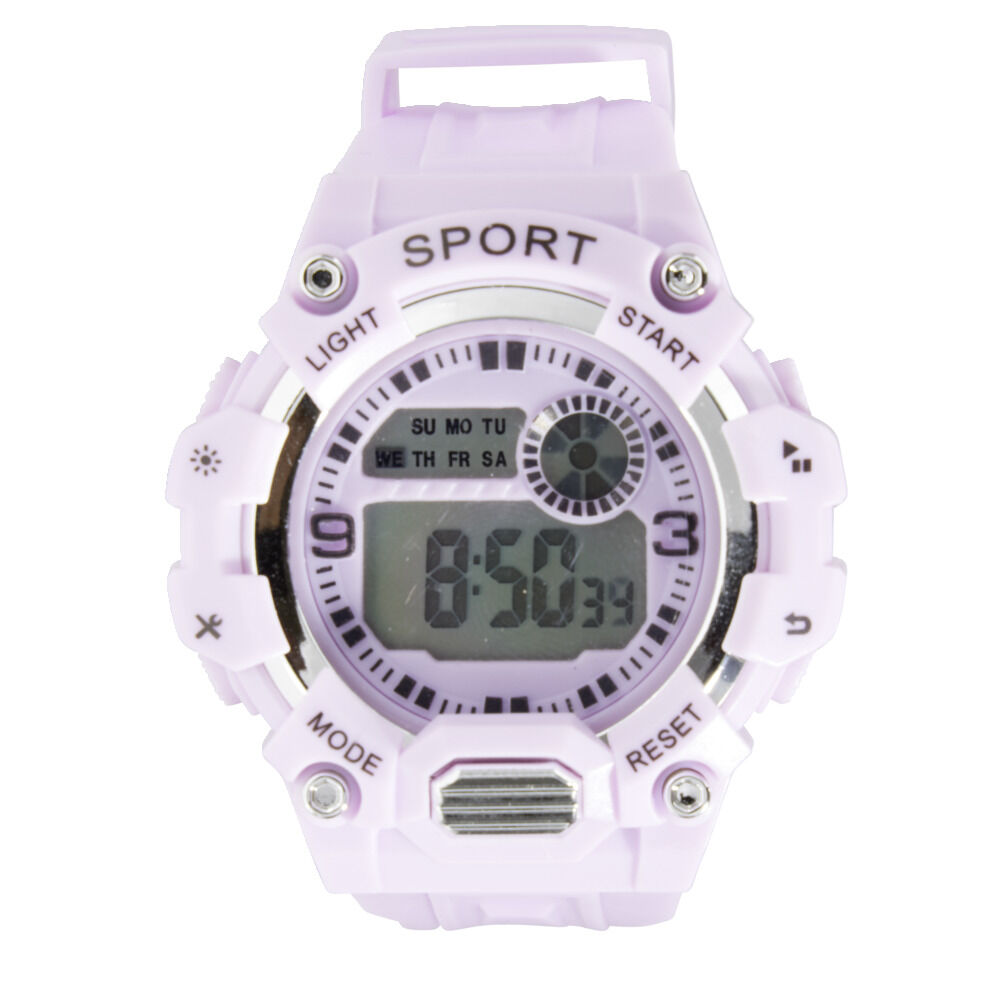 Montre enfant unisexe digitale sport Ø3,5xL23cm (4 modèles)