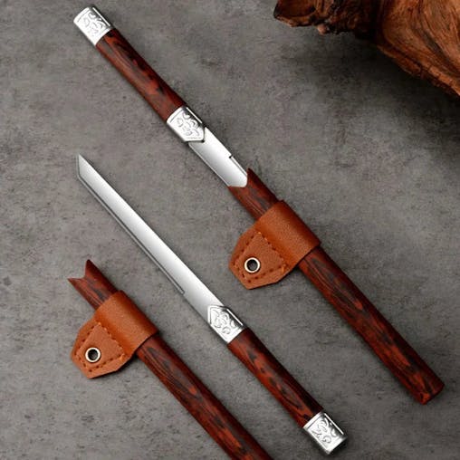 NNEOBA 3-Piece Stainless Steel Sharp Fruit Knife Set