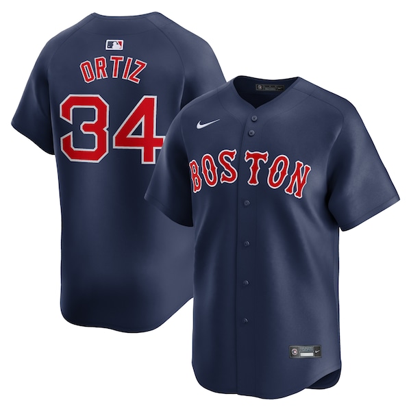 David Ortiz Boston Red Sox Nike Alternate Limited Retired Player Jersey – Navy