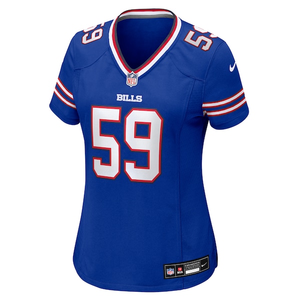 Paris Shand Buffalo Bills Nike Women's Team Game Jersey -  Royal