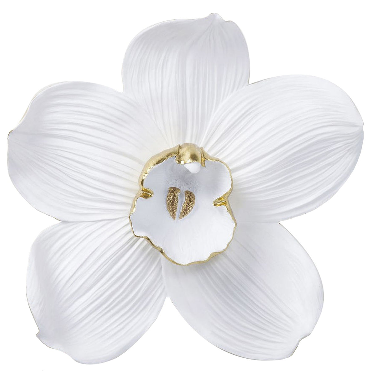 Kare Design Wanddecoratie Orchid wit 54cm