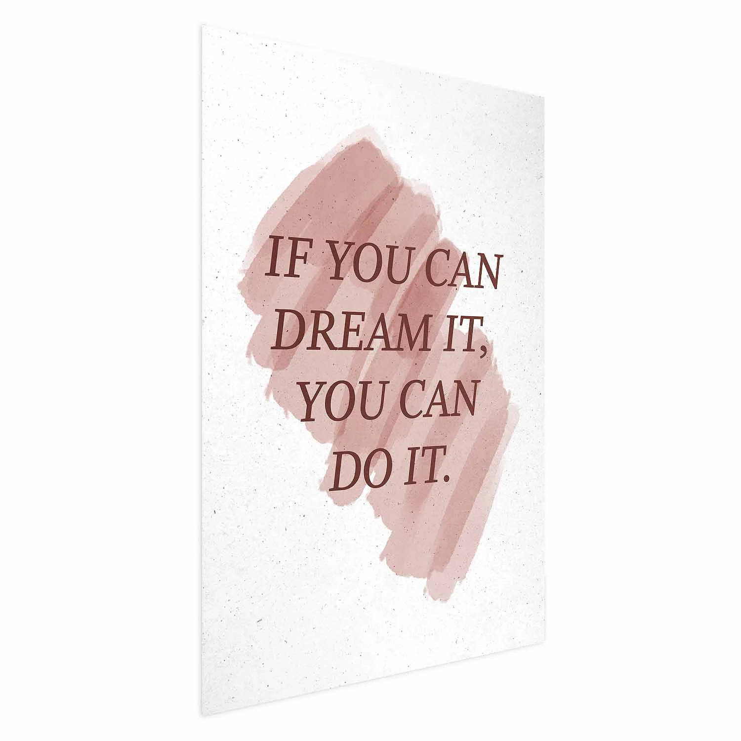 Plakat You Can Do It 21x30 cm