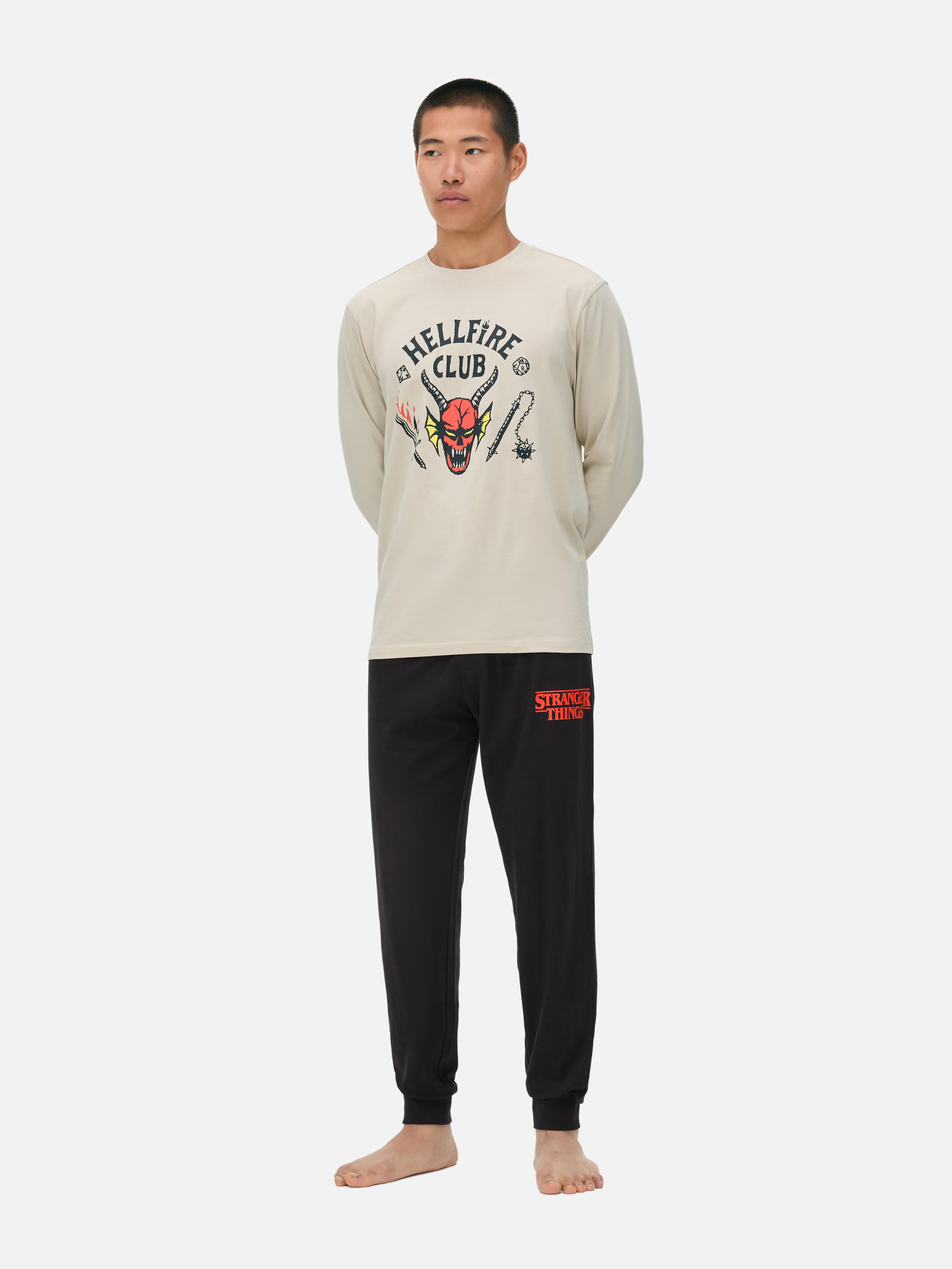 Stranger Things Hellfire Club Pajamas