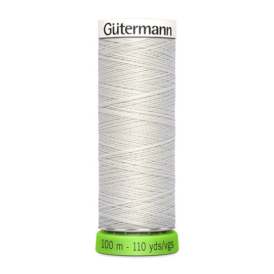 Gutermann Pale Grey Sew All Recycled rPET Thread 100m (8)