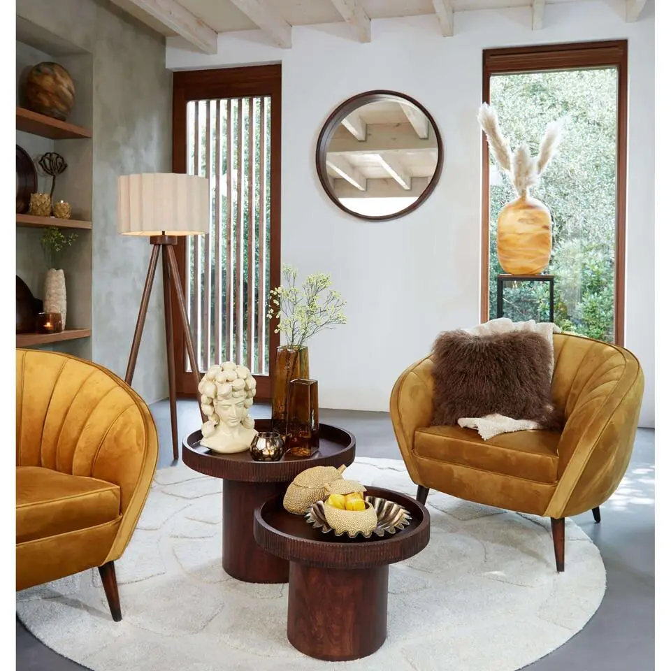 Cilinder lampenkap Disli - Cr&egrave;me - &Oslash;40cm