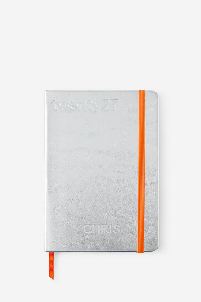Personalised 2027 B6 Weekly On Schedule Diary