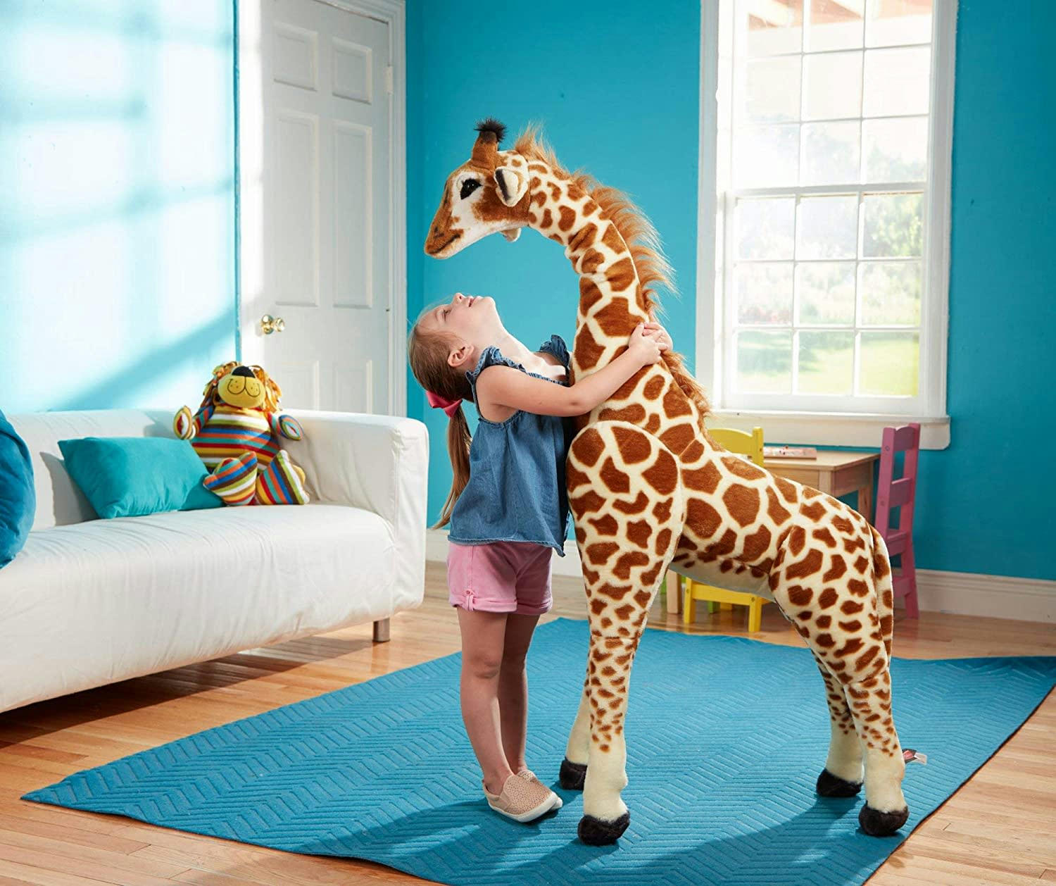 - Peluche géante Girafe